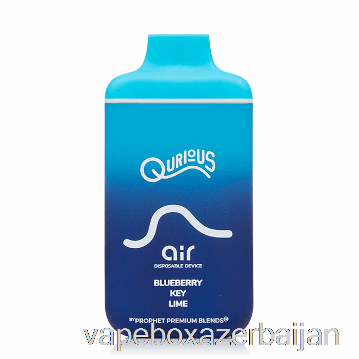 Vape Smoke Qurious Air 6000 Disposable Blueberry Key Lime